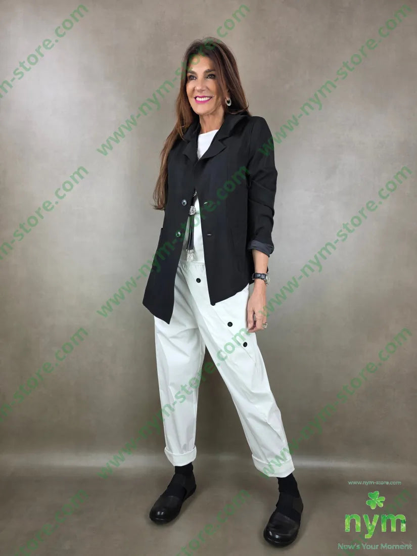 pantalone bengalina con mezzo pareo 65vi32pl3ea PANTALONE