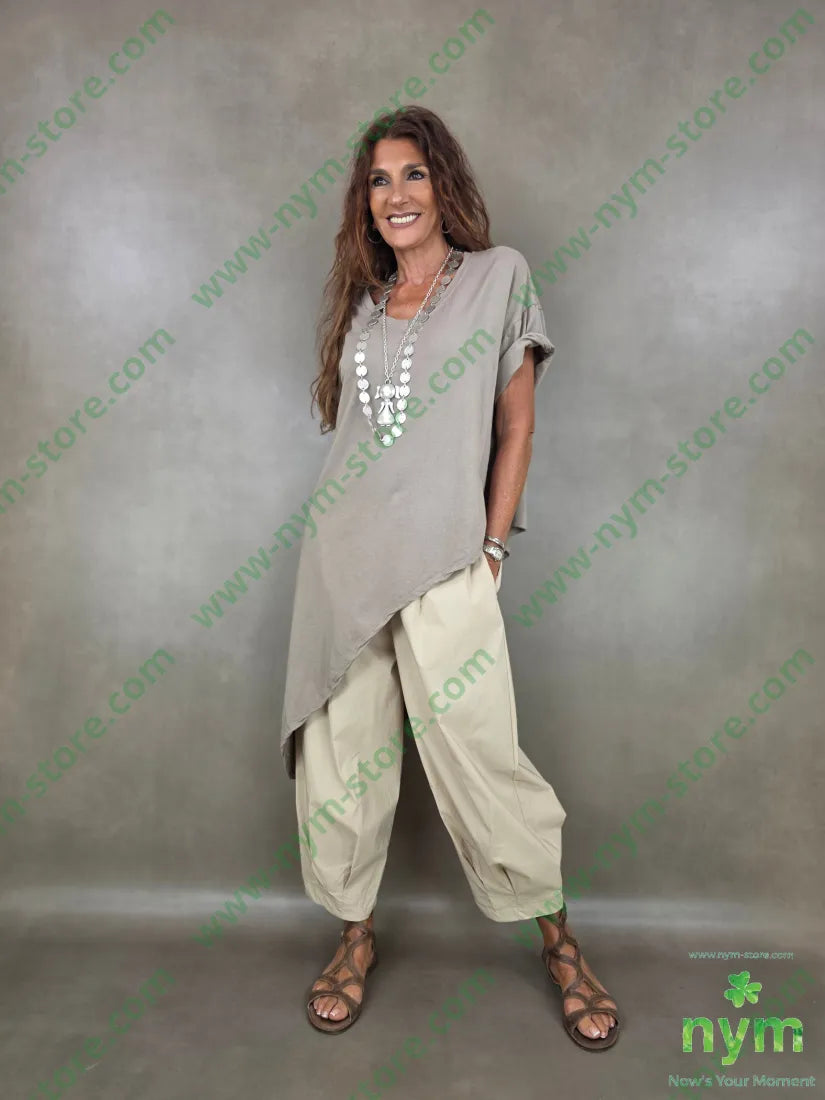 pantalone bengalina pinces polso 79vi12ny2ea - PANTALONE