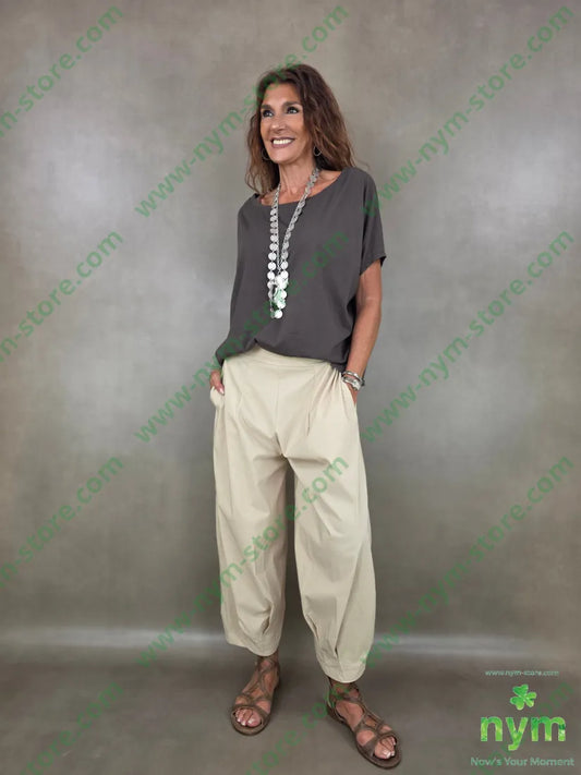 pantalone bengalina pinces polso 79vi12ny2ea - PANTALONE
