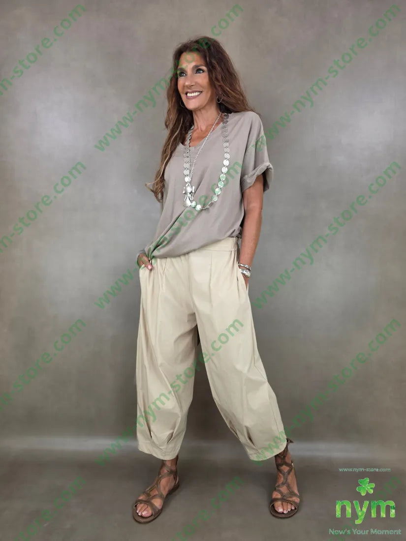 pantalone bengalina pinces polso 79vi12ny2ea - PANTALONE