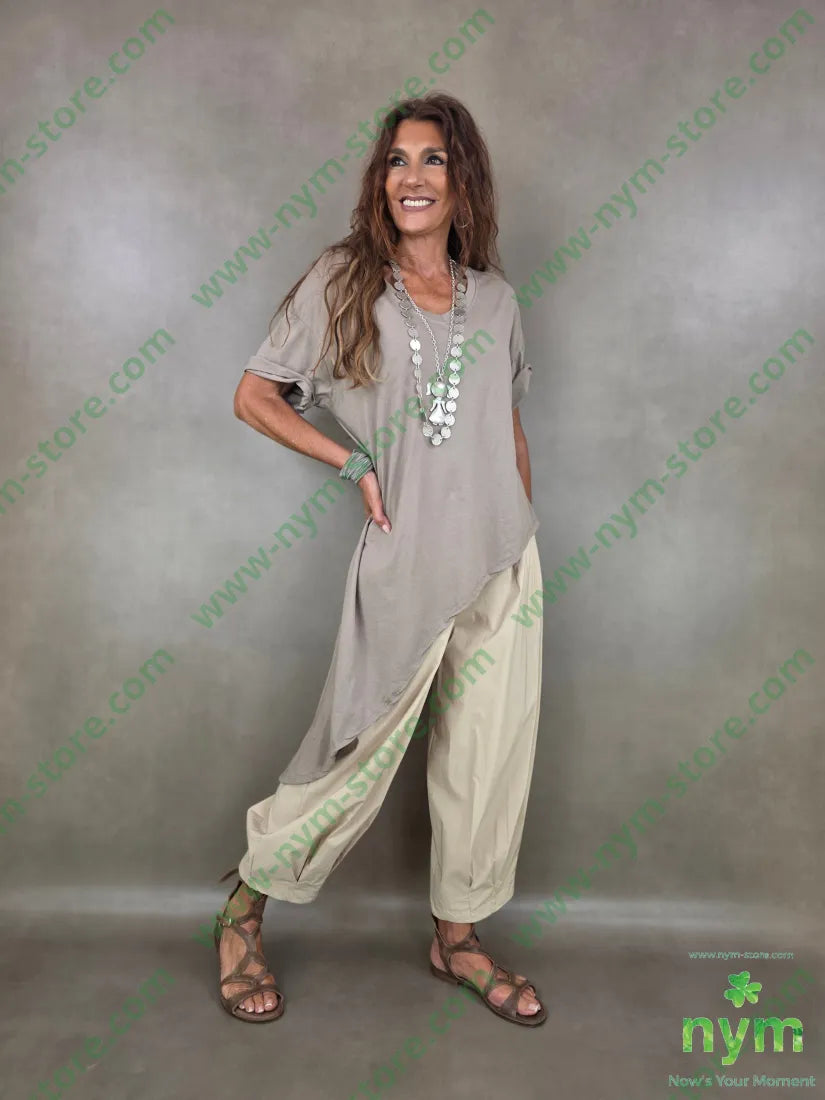 pantalone bengalina pinces polso 79vi12ny2ea - PANTALONE