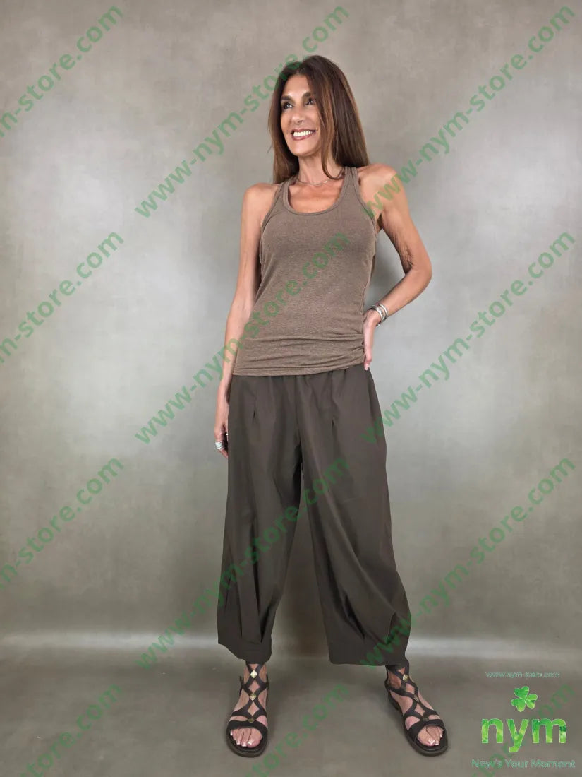 pantalone bengalina pinces polso 79vi12ny2ea - PANTALONE