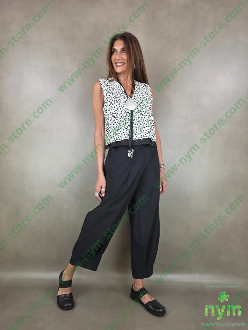 pantalone bengalina pinces polso 79vi12ny2ea - PANTALONE