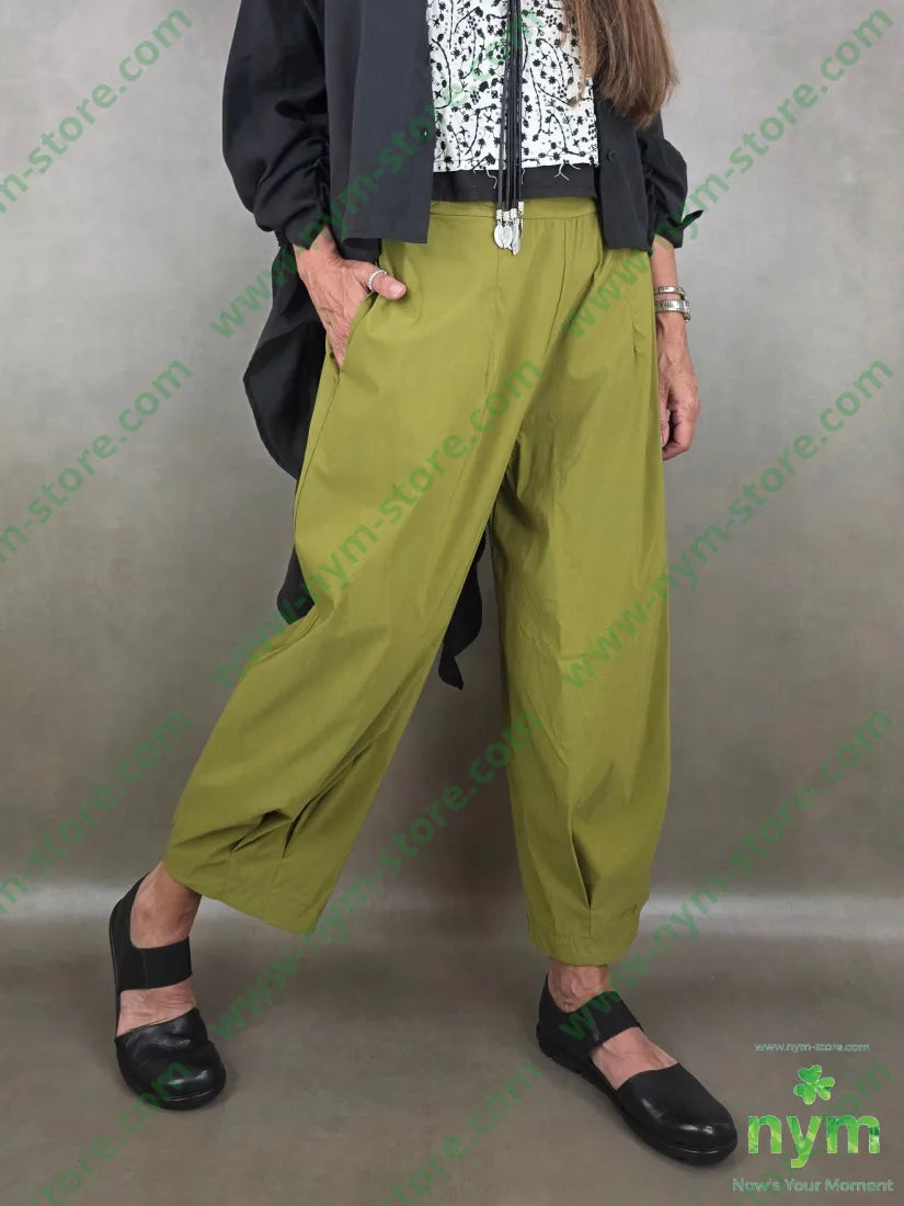 pantalone bengalina pinces polso 79vi12ny2ea - U / OLIO / PE26 - PANTALONE