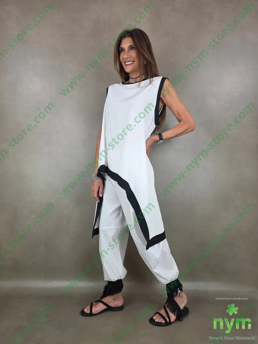 pantalone bengalina tasche oblique 70vi19ny2ea - PANTALONE