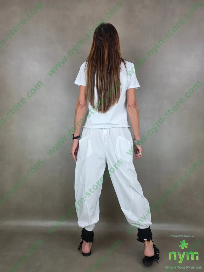 pantalone bengalina tasche oblique 70vi19ny2ea - PANTALONE