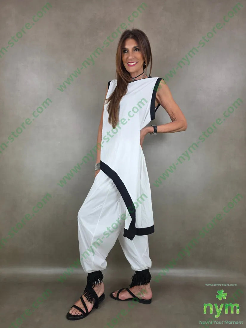 pantalone bengalina tasche oblique 70vi19ny2ea - PANTALONE