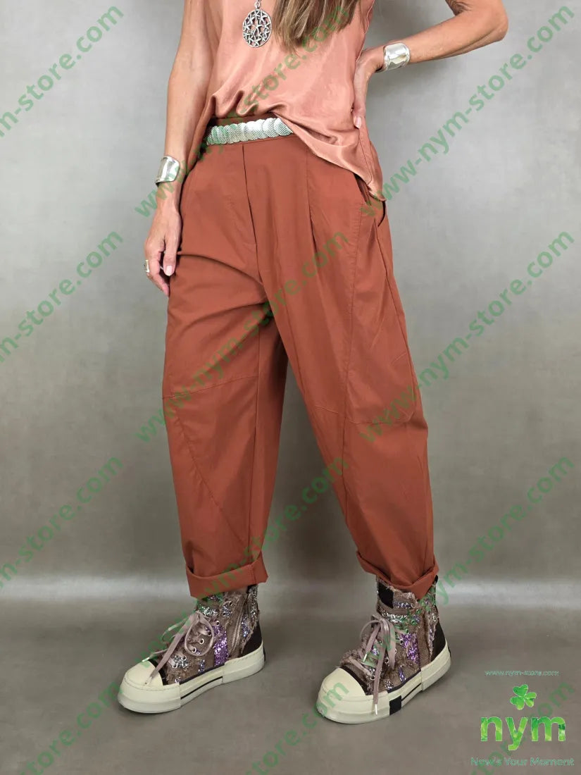 pantalone bengalina tasche oblique 70vi19ny2ea - U / RUGGINE / PE26 - PANTALONE