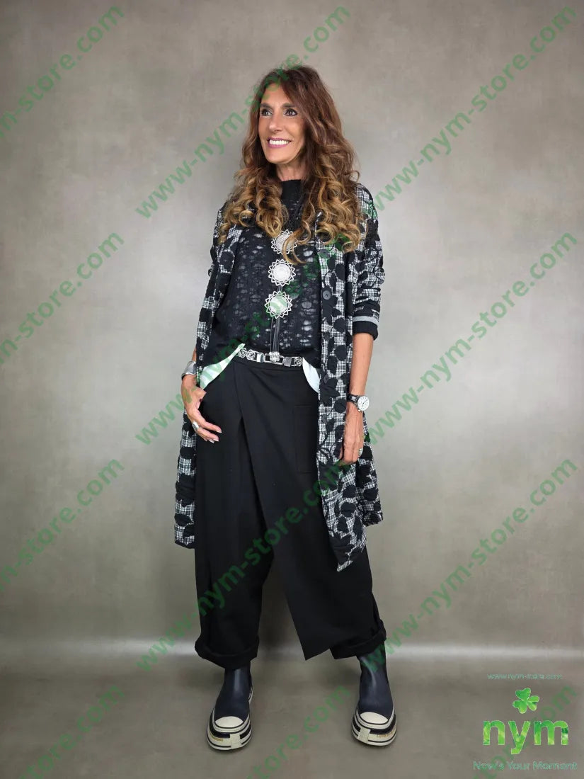 pantalone cav basso con pareo pmi 65vi30pa5ea PANTALONE