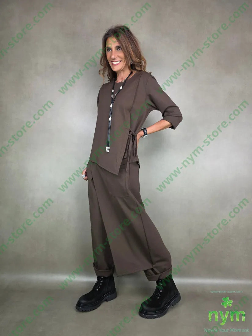 pantalone cav basso con pareo pmi 65vi30pa5ea PANTALONE