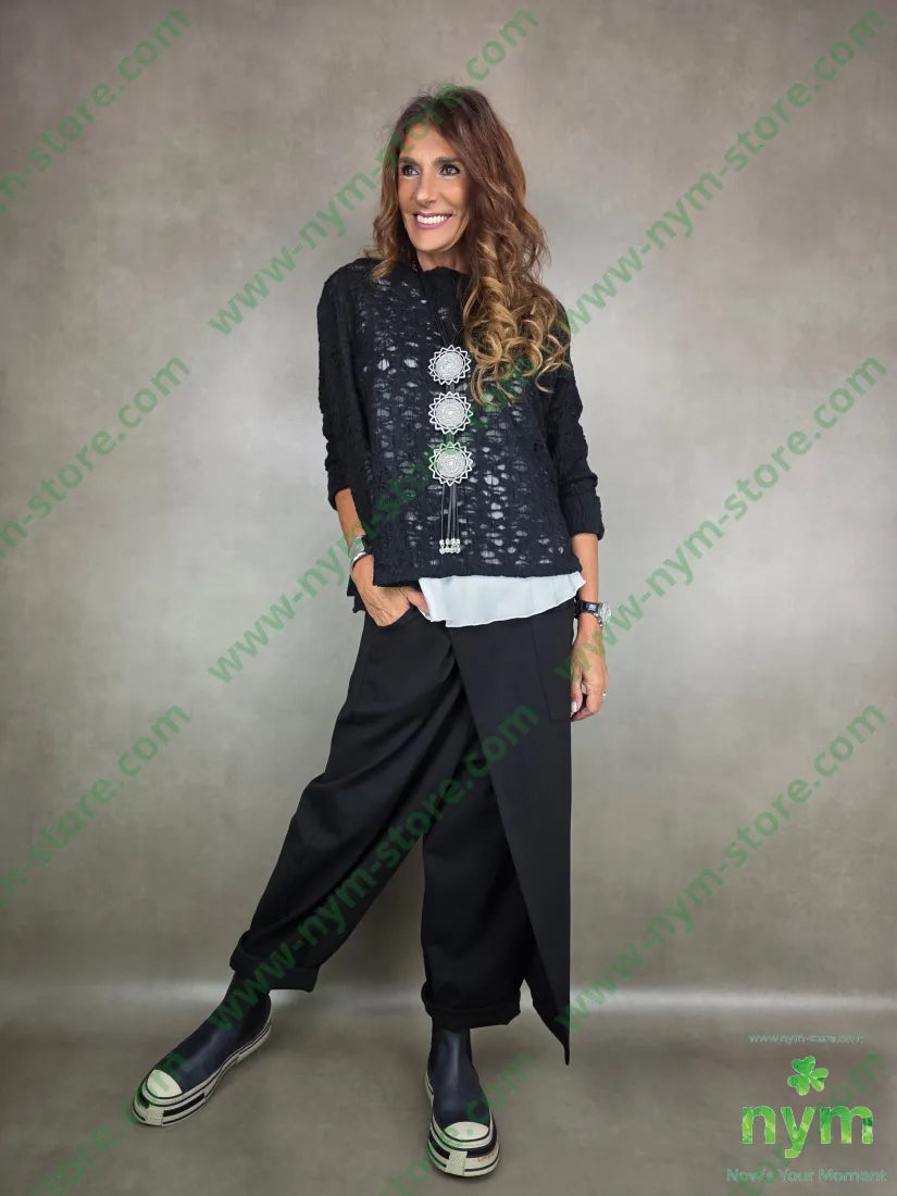 pantalone cav basso con pareo pmi 65vi30pa5ea PANTALONE