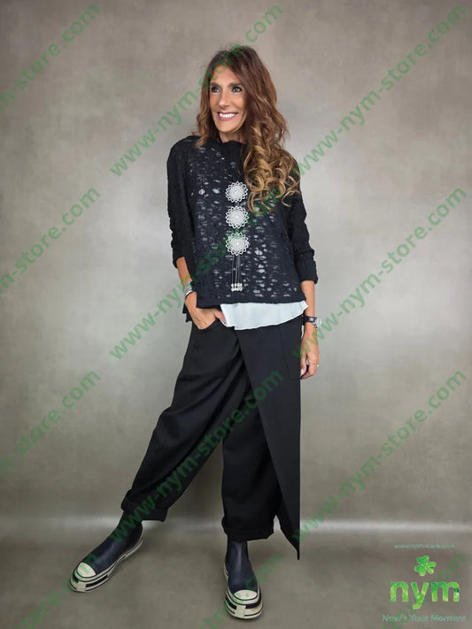 pantalone cav basso con pareo pmi 65vi30pa5ea PANTALONE