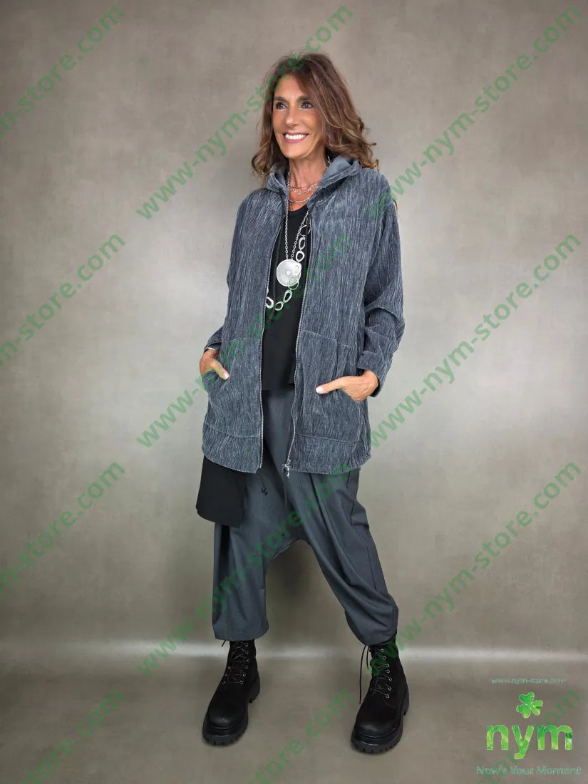 pantalone cavallo basso piega piatta 76pl22vi2ea PANTALONE