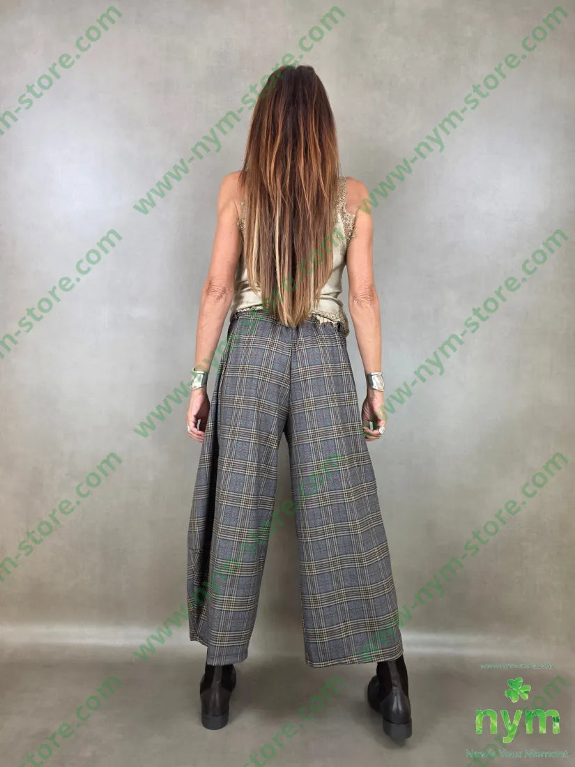 pantalone check 63pl34vi3eea - U / FANGO / AI26 - PANTALONE