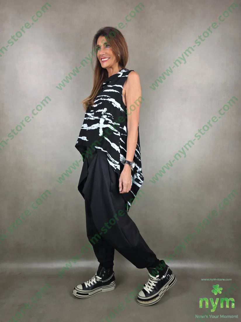 pantalone chiusura incrocio un bottone 66co29pa5ea PANTALONE