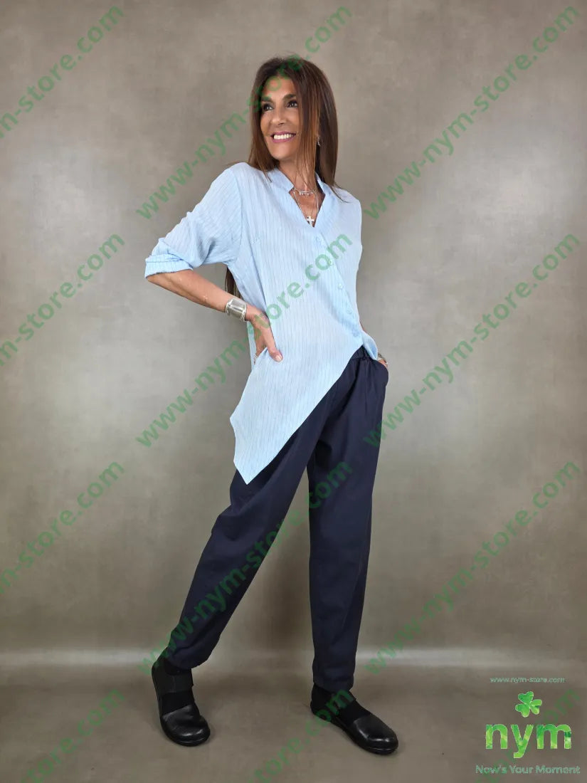 pantalone con elastico chinos 98co2ea - PANTALONE