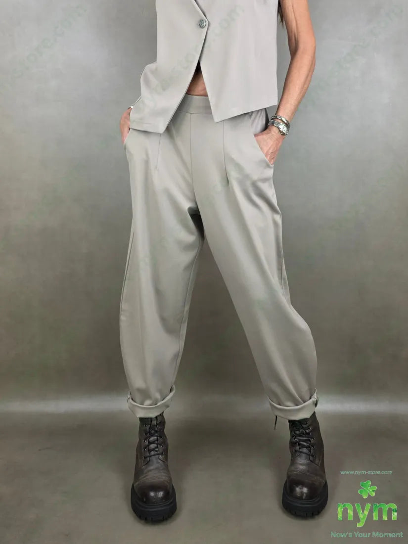 pantalone con imbuto pm 67vi27pa6ea 1 / BEIGE / PE26 PANTALONE