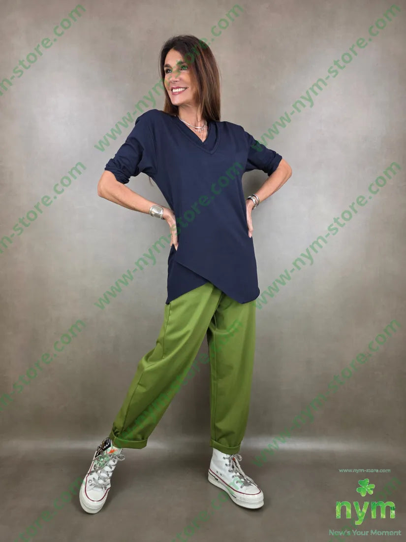 pantalone con imbuto pm 67vi27pa6ea PANTALONE