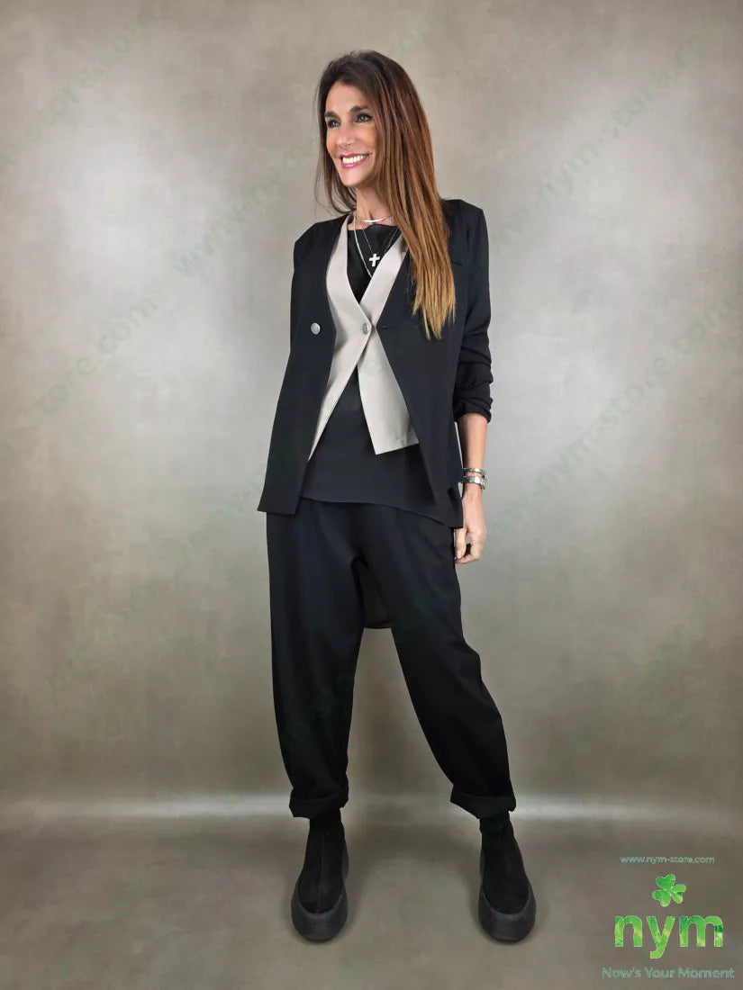 pantalone con imbuto pm 67vi27pa6ea PANTALONE