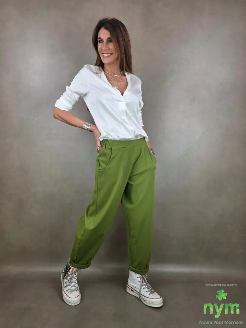 pantalone con imbuto pm 67vi27pa6ea PANTALONE