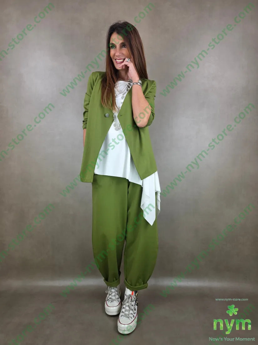 pantalone con imbuto pm 67vi27pa6ea PANTALONE