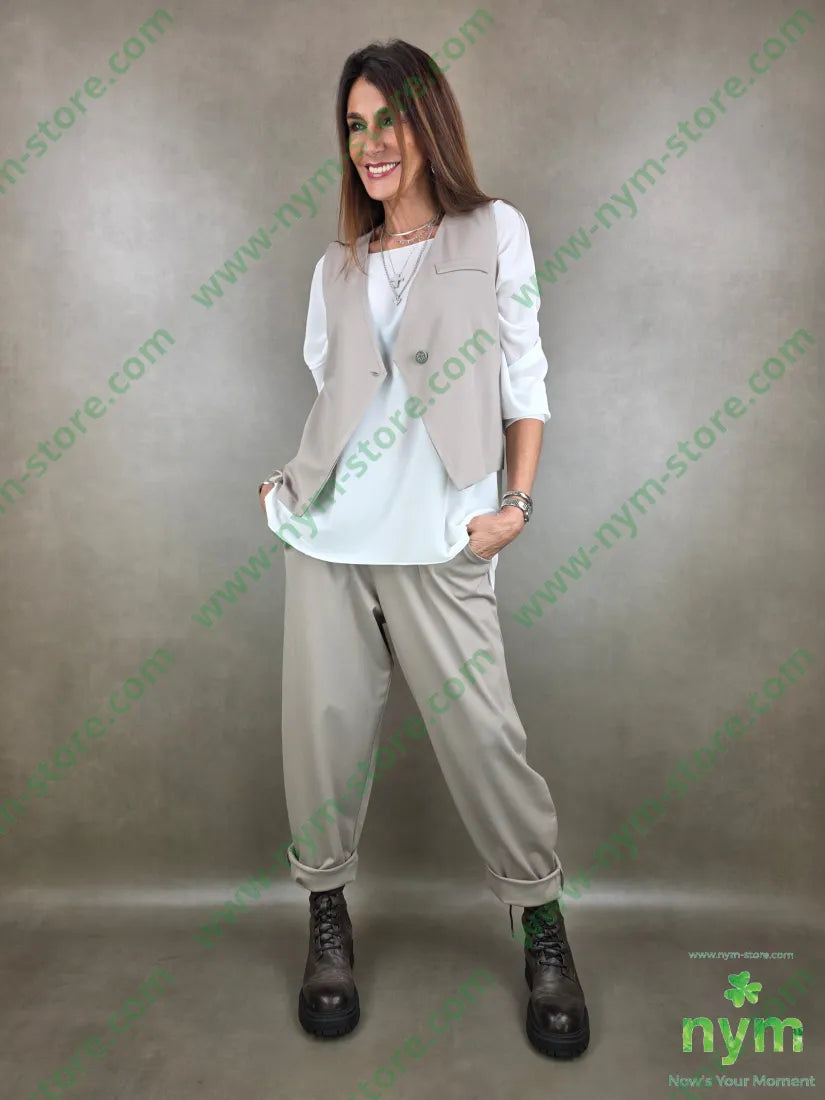 pantalone con imbuto pm 67vi27pa6ea PANTALONE