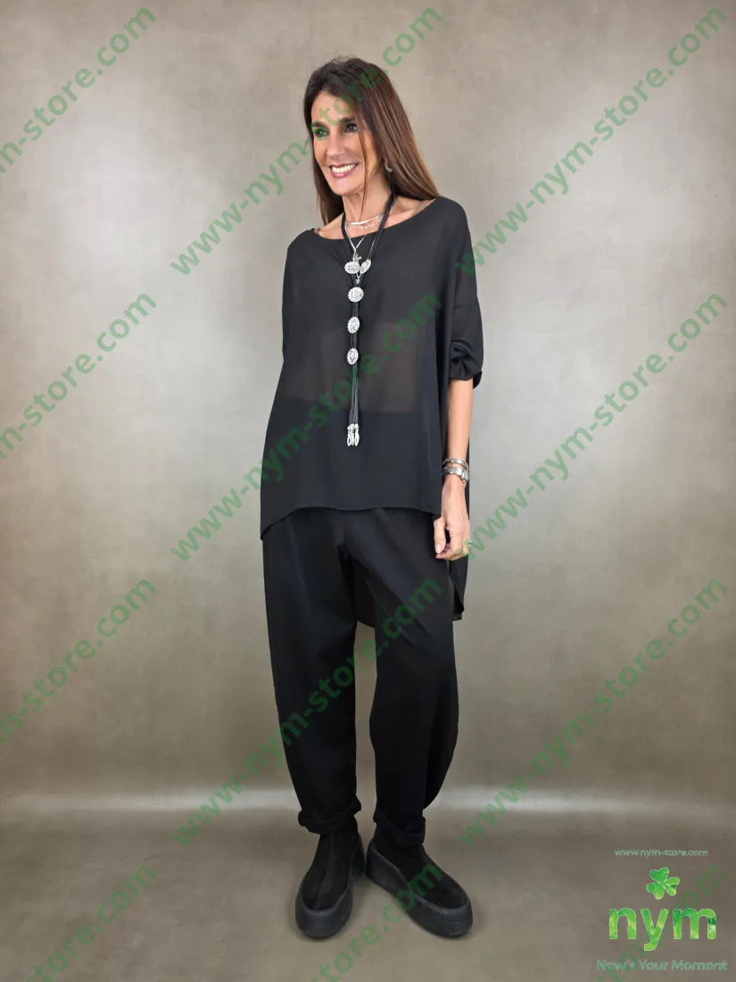 pantalone con imbuto pm 67vi27pa6ea PANTALONE