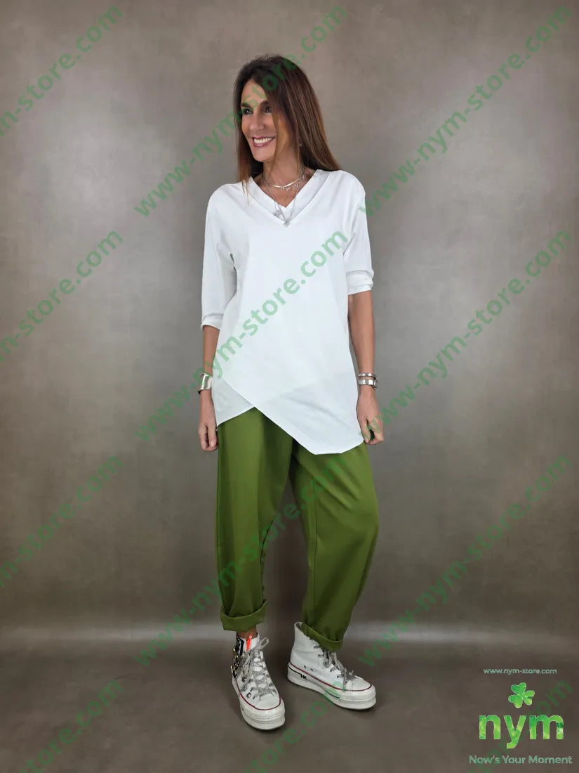pantalone con imbuto pm 67vi27pa6ea PANTALONE