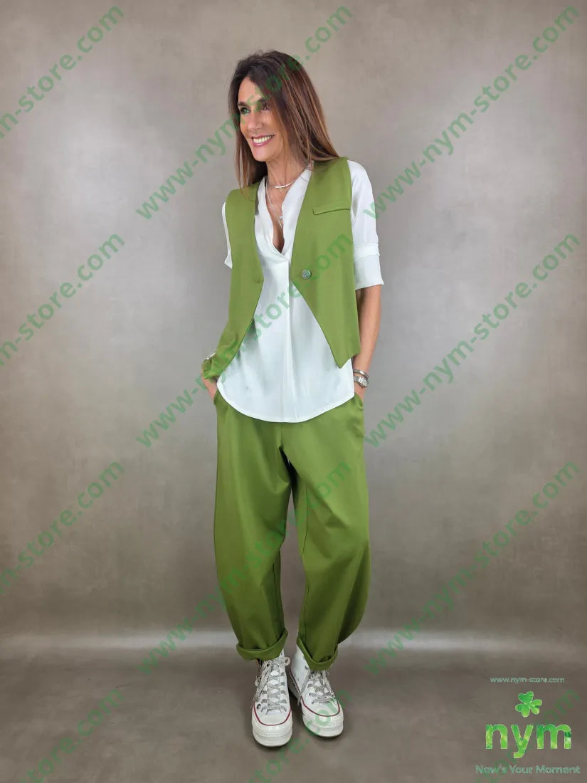 pantalone con imbuto pm 67vi27pa6ea PANTALONE