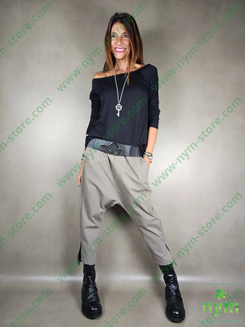 pantalone con spacchetti 60vi35pa5ea PANTALONE