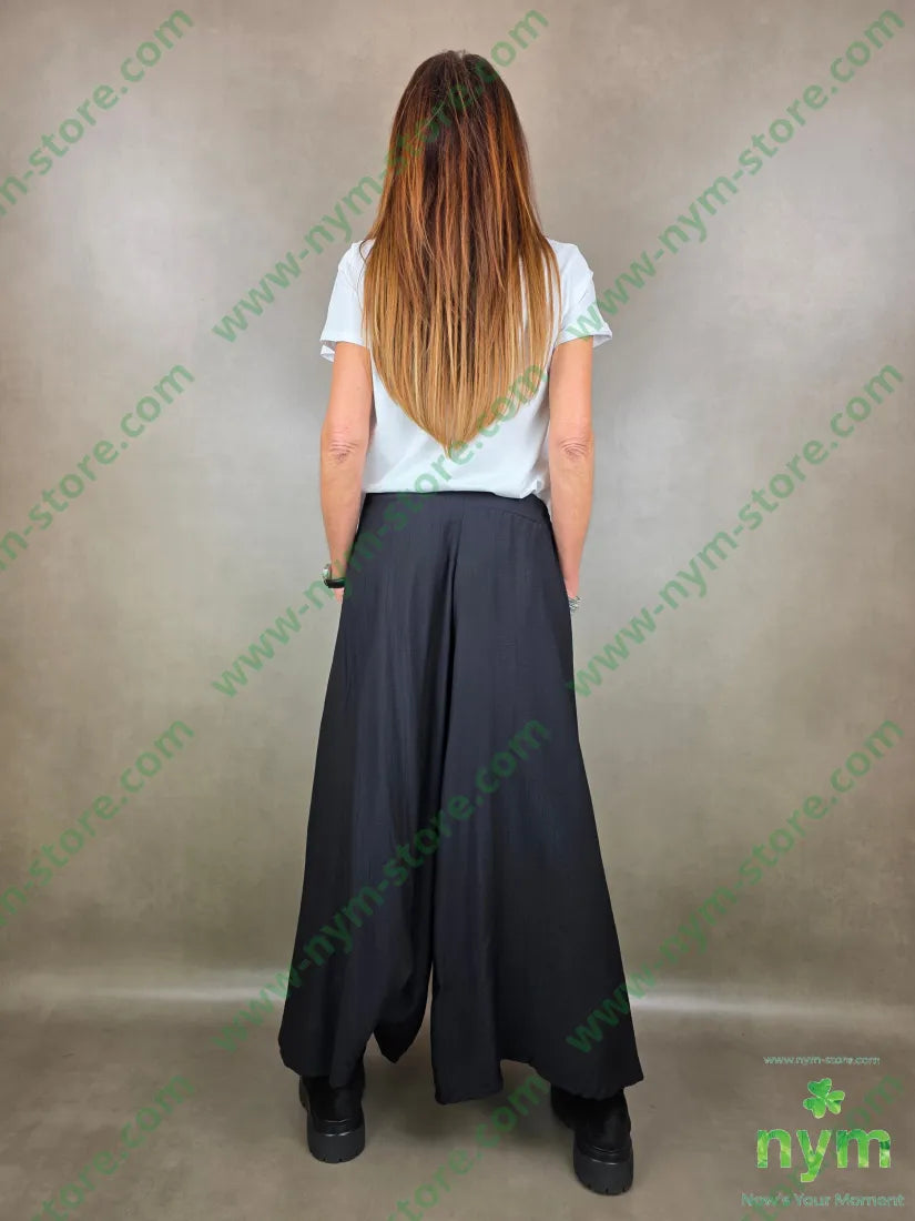 pantalone corto e largo tasche 84vi16pa PANTALONE