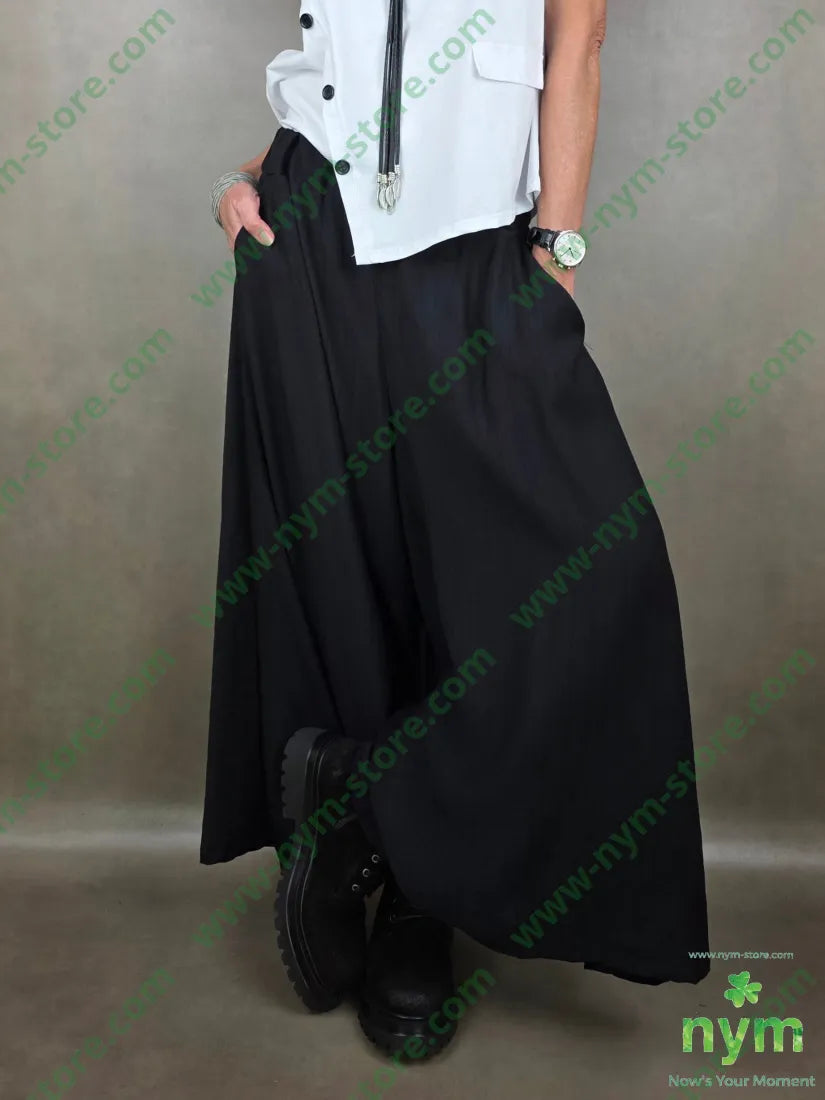 pantalone corto e largo tasche 84vi16pa PANTALONE