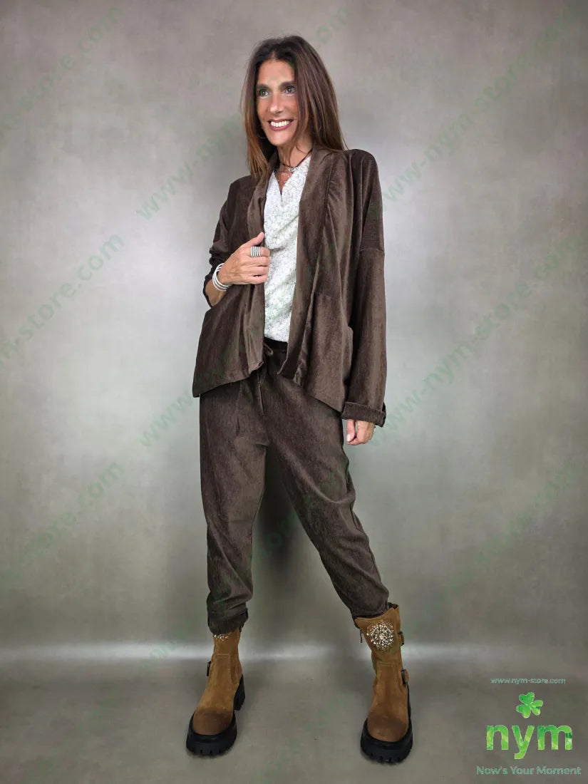 pantalone coulisse ciniglia 98pl2ea PANTALONE