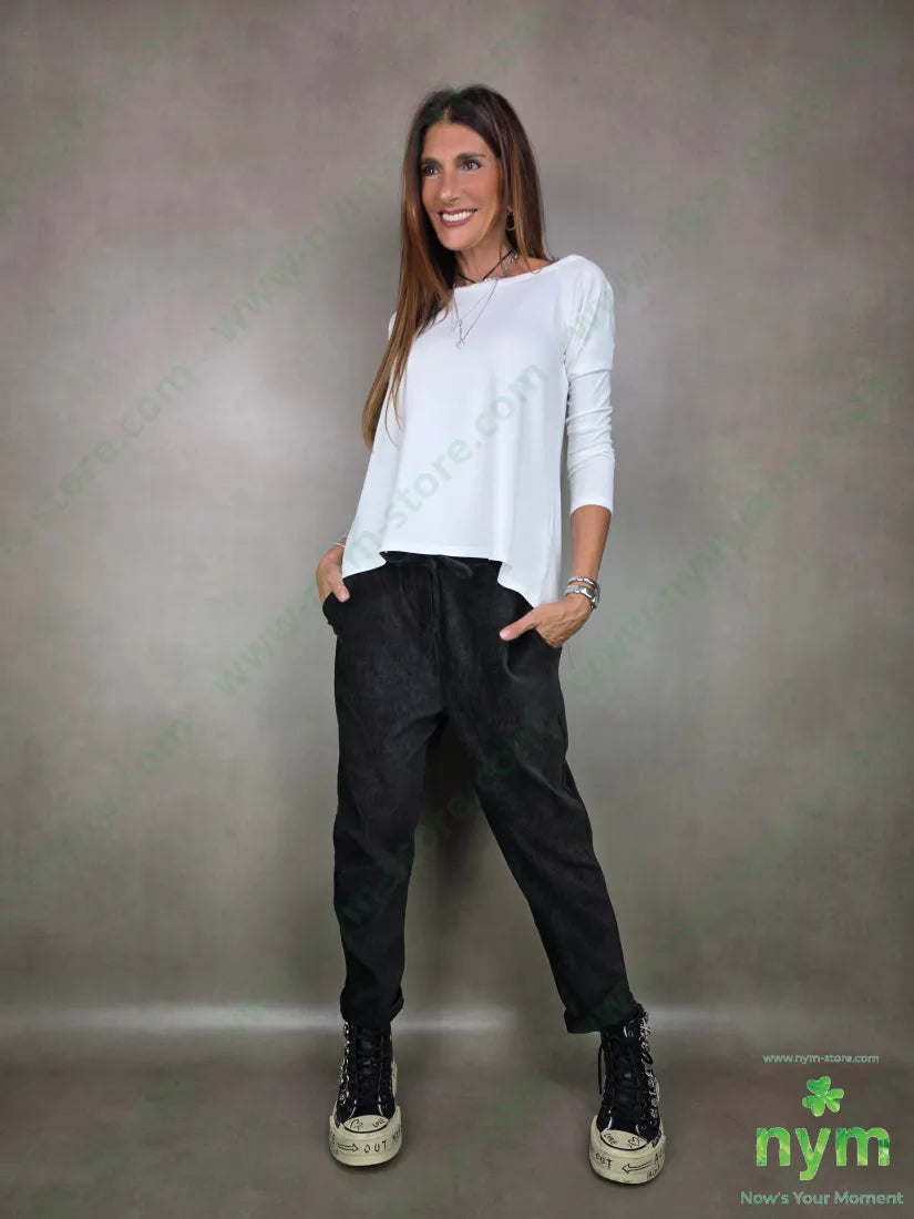 pantalone coulisse ciniglia 98pl2ea PANTALONE