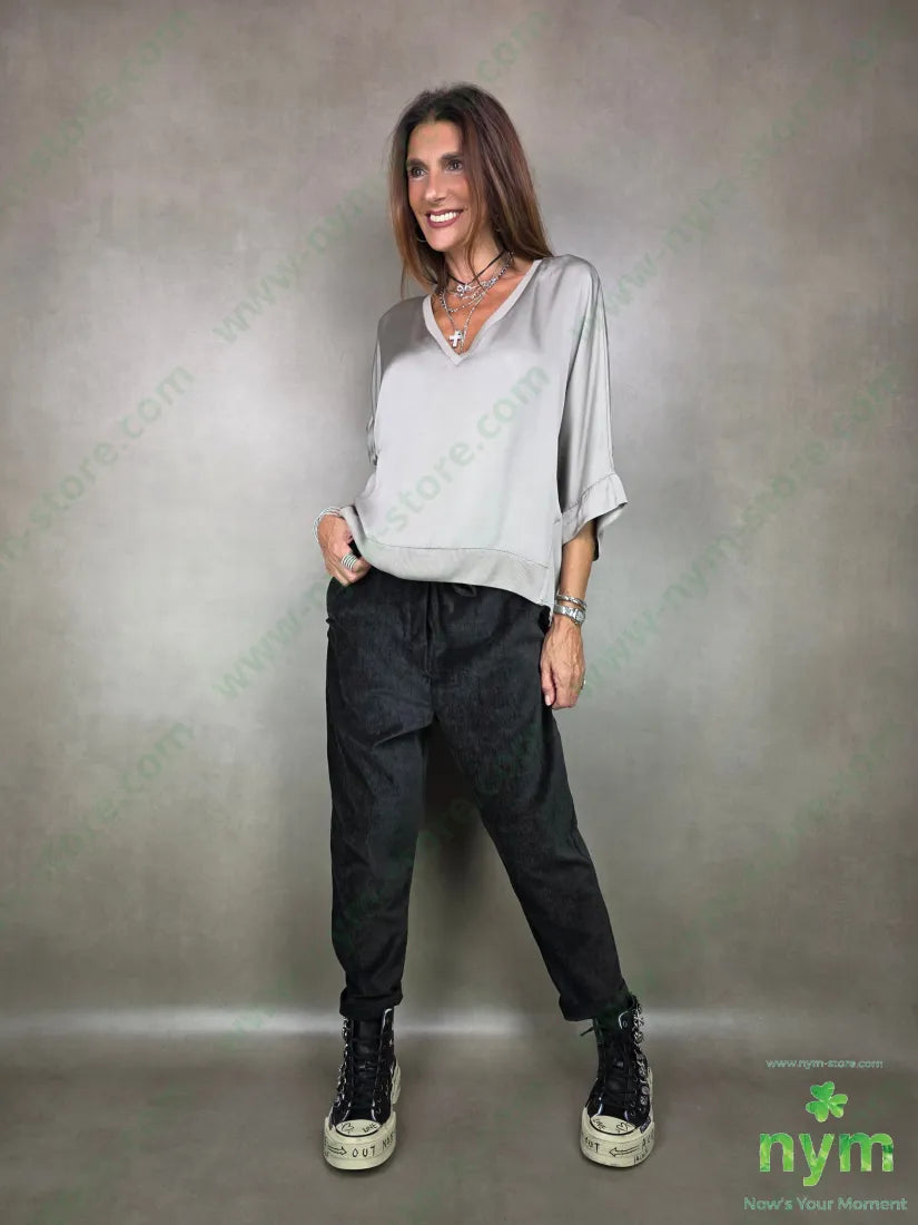 pantalone coulisse ciniglia 98pl2ea PANTALONE