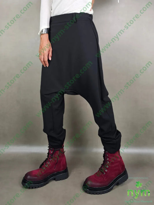 pantalone crepe cavallo basso 97pl3ea PANTALONE