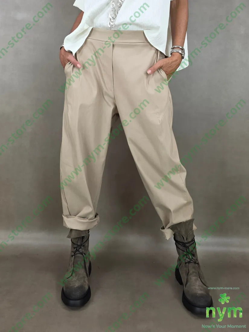 pantalone cuciture dietro bengalina 79vi19ny2ea - PANTALONE