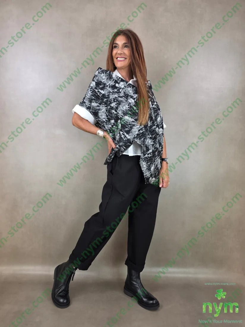 pantalone cuciture dietro bengalina 79vi19ny2ea - PANTALONE