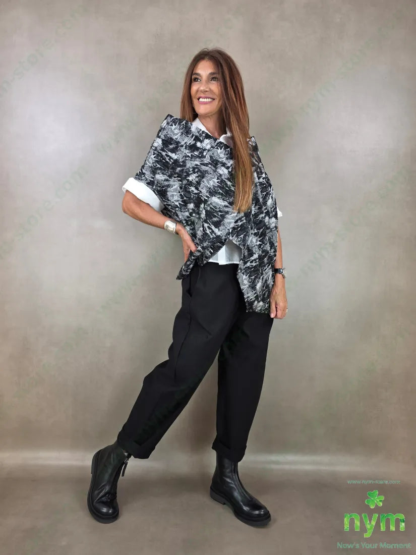 pantalone cuciture dietro bengalina 79vi19ny2ea - PANTALONE