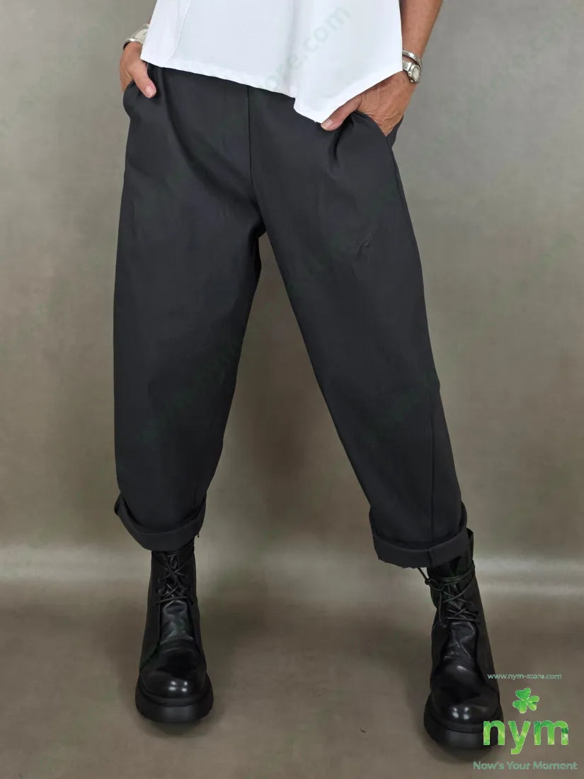 pantalone cuciture dietro bengalina 79vi19ny2ea - U / ANTRACITE / AI26 - PANTALONE