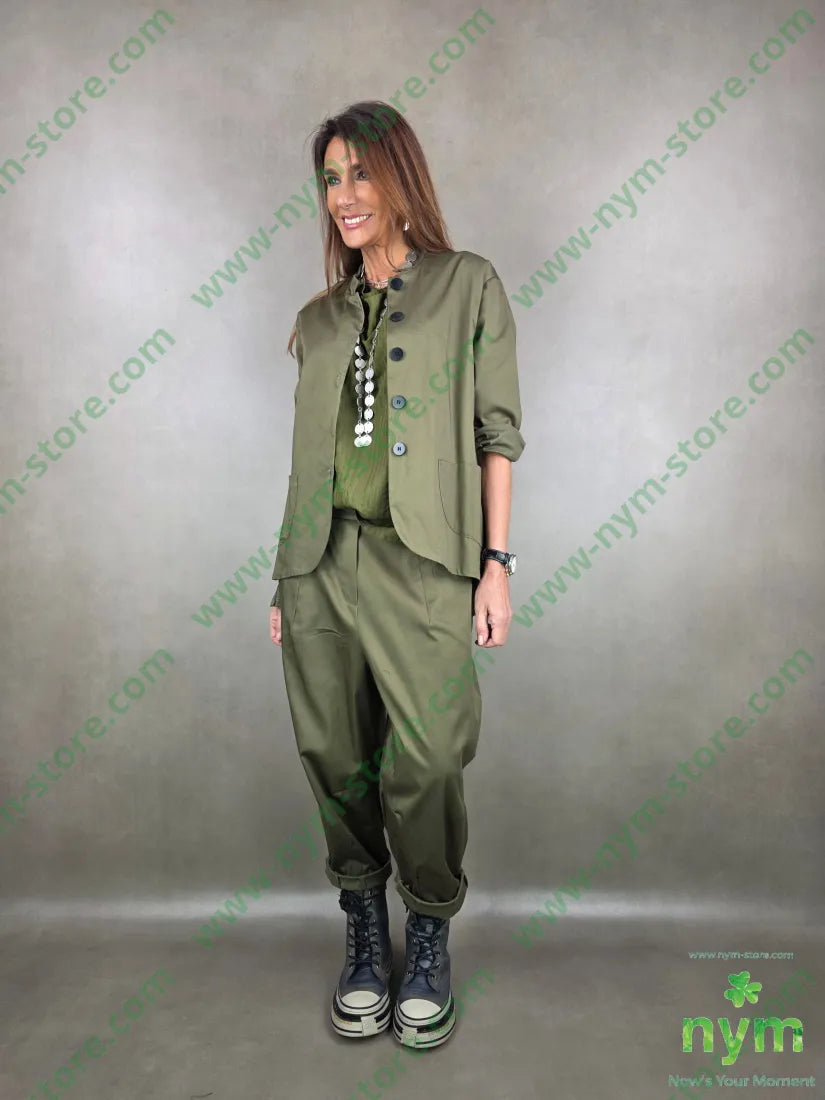 pantalone cuciture fondo tessuto lucido 79vi19ny2ea PANTALONE