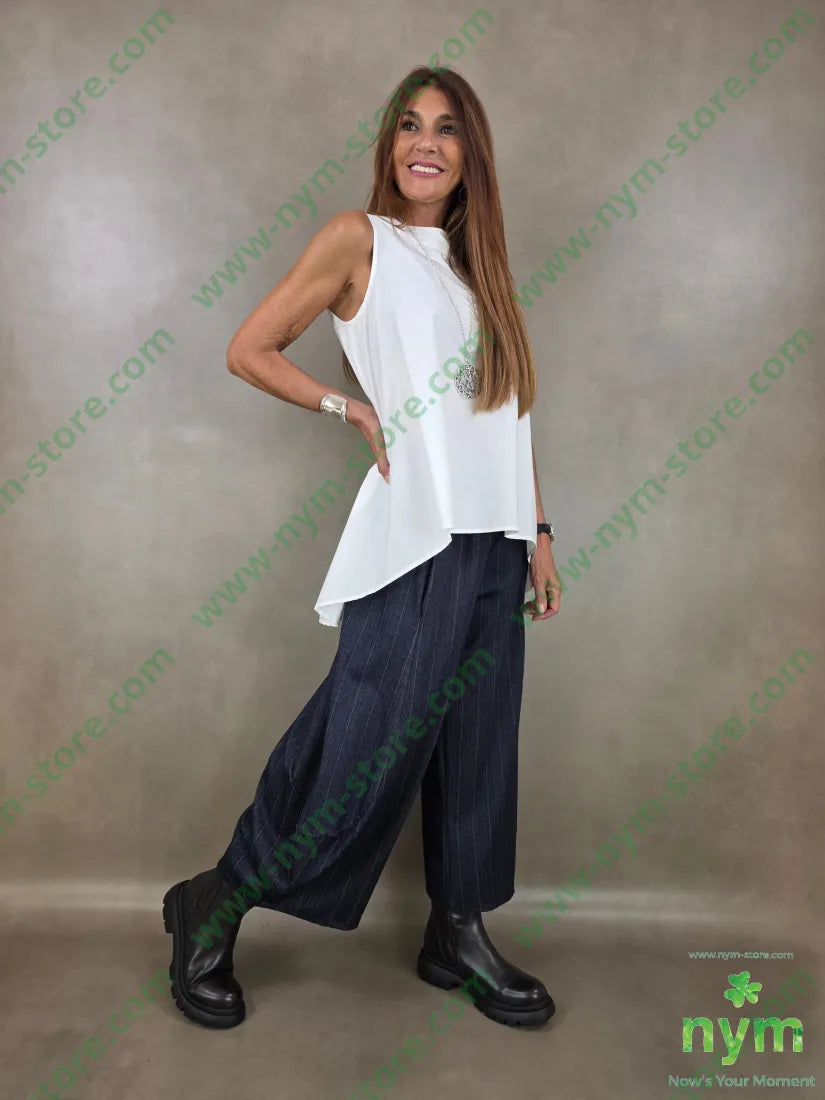 pantalone denim gessato 64vi31pl5ea - U / DENIM / AI26 - PANTALONE