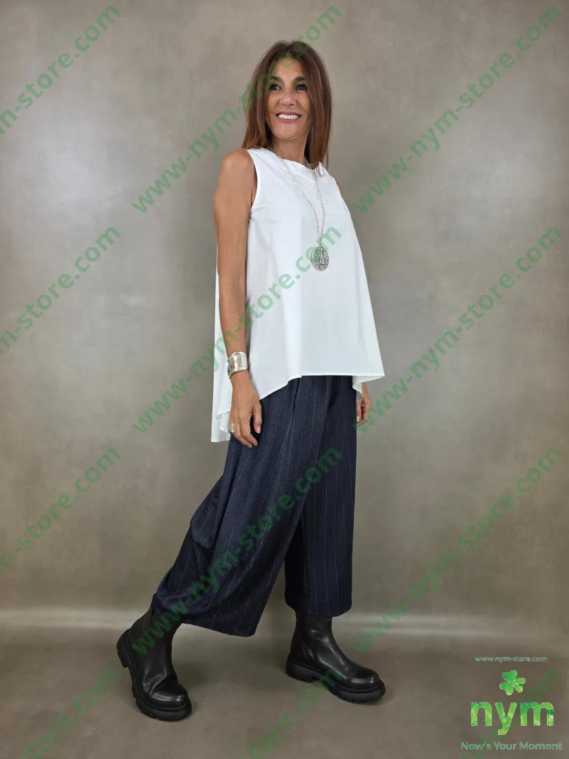 pantalone denim gessato 64vi31pl5ea - U / DENIM / AI26 - PANTALONE