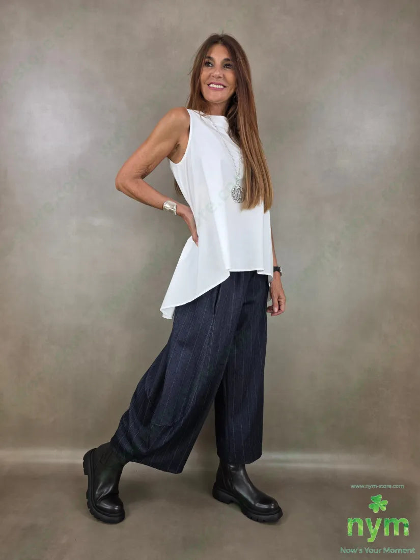 pantalone denim gessato 64vi31pl5ea - U / DENIM / AI26 - PANTALONE