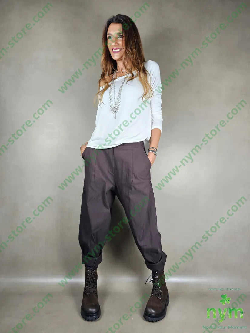 pantalone dettaglio imbuto bengalina 79vi19ny2ea PANTALONE