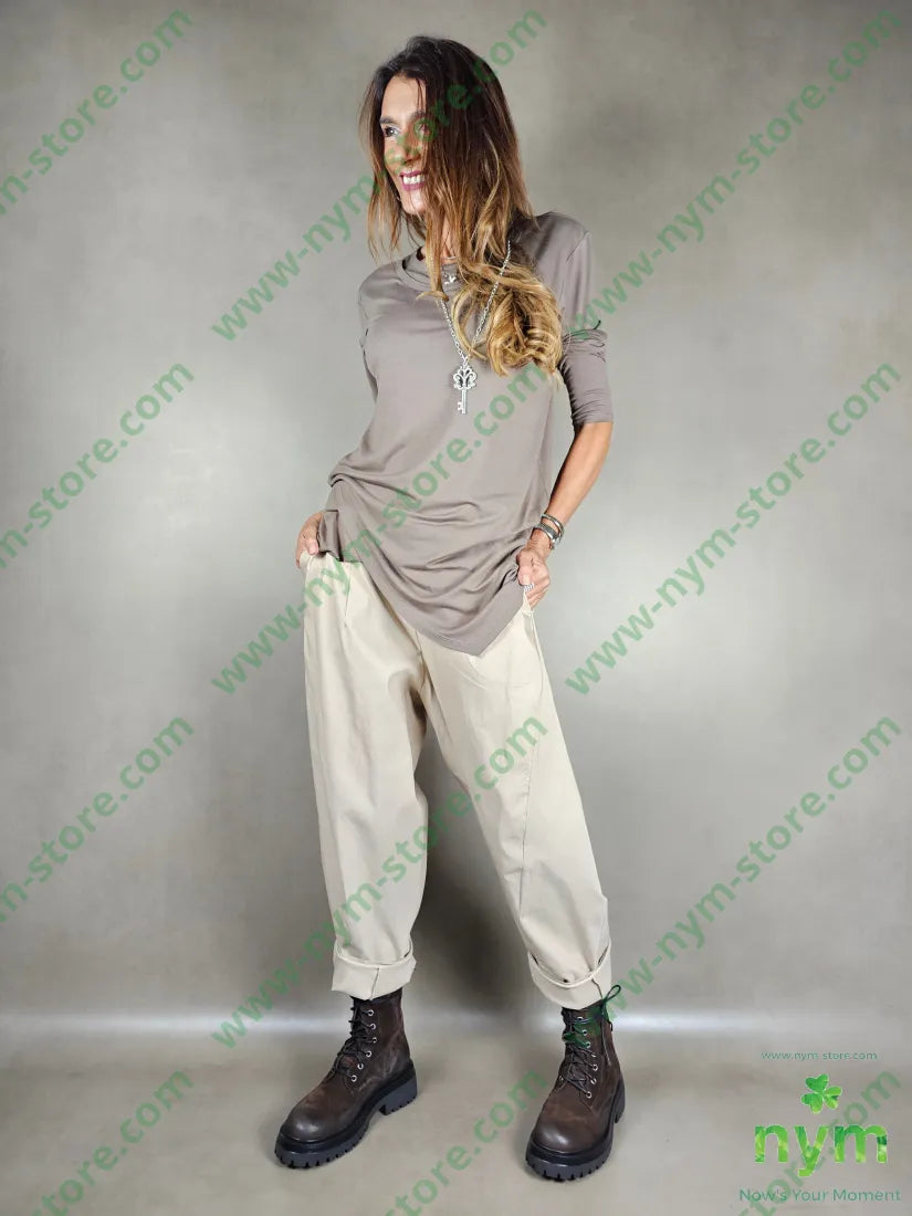 pantalone dettaglio imbuto bengalina 79vi19ny2ea PANTALONE