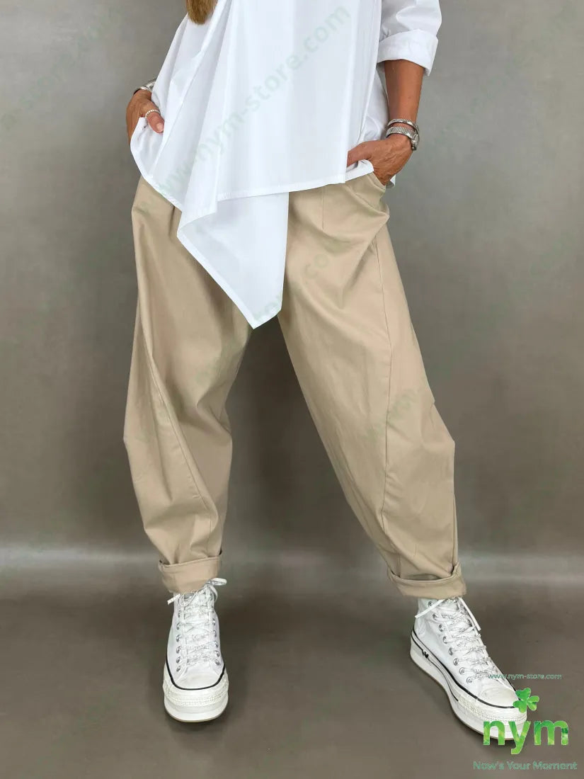 pantalone di bengalina tasca ad asola 79vi19ny2ea - PANTALONE