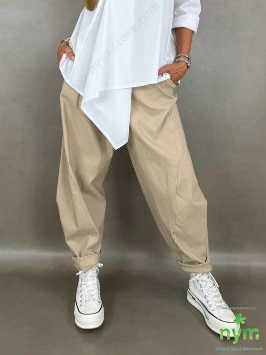 pantalone di bengalina tasca ad asola 79vi19ny2ea - PANTALONE