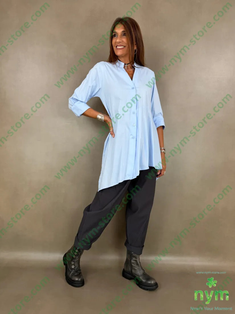 pantalone di bengalina tasca ad asola 79vi19ny2ea - PANTALONE