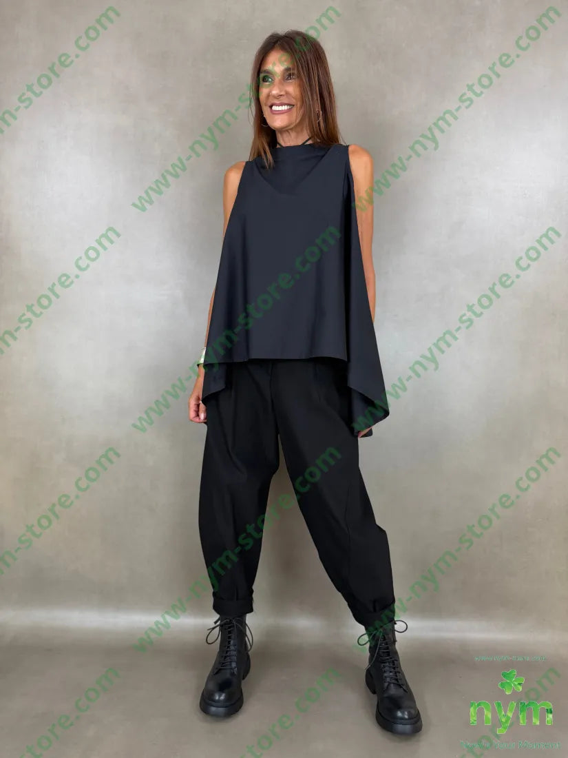pantalone di bengalina tasca ad asola 79vi19ny2ea - PANTALONE